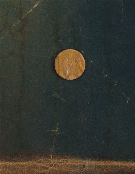  Ohne Titel (Mond) by Hermann Glöckner, 1967