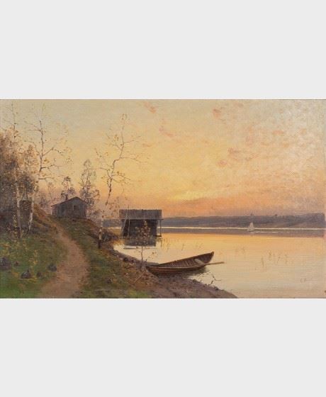 Maisema by Eugen Taube