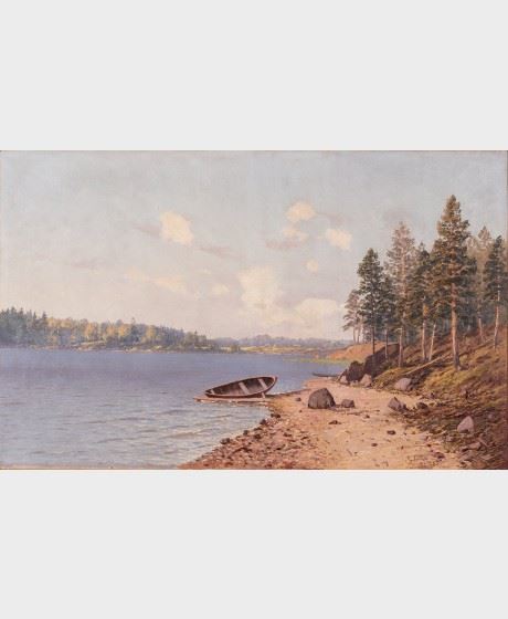 Järvimaisema by Eugen Taube