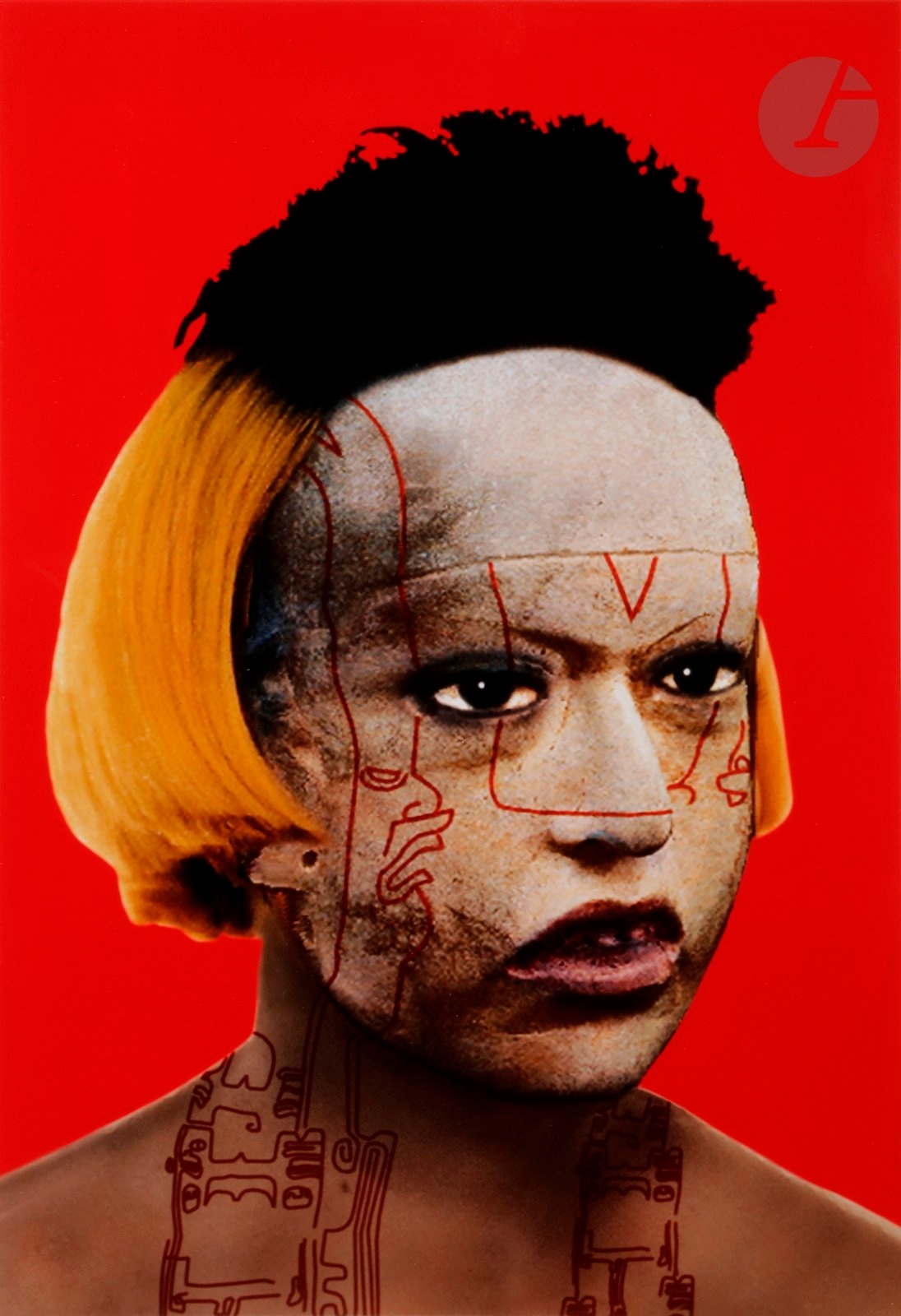 Self-hybridations précolombiennes by Orlan, 1998