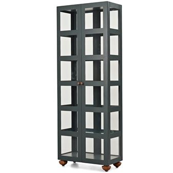 A green lacquered "Parad" cabinet - Johanna Lagercrantz