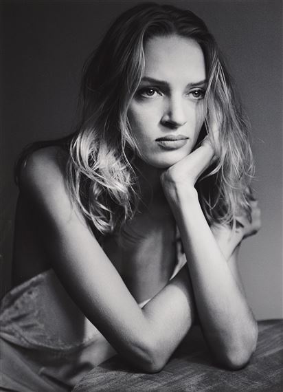 Uma Thurman, New York City by Albert Watson, 1993