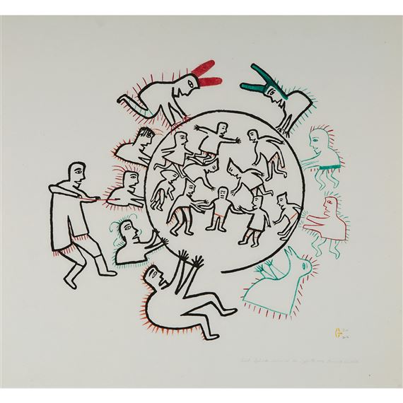 EVIL SPIRITS SURROUND THE IGLOO