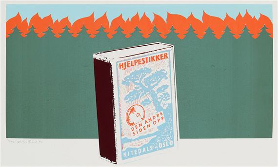 Hjelpestikker by Victor Lind, 1971