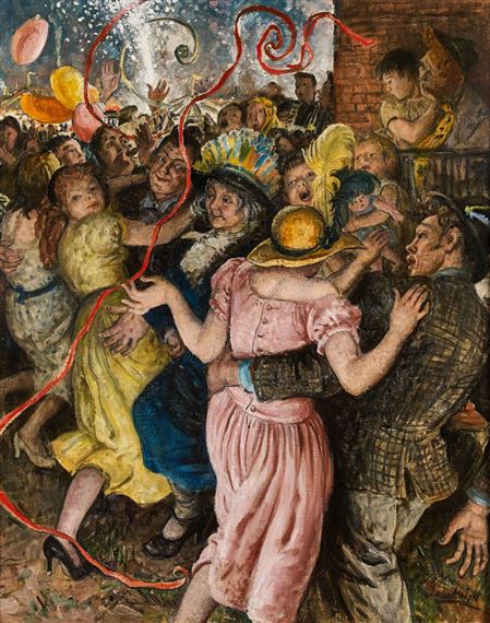 Dame Laura Knight | Le Bal, ‘Appy’ Ampstead | MutualArt