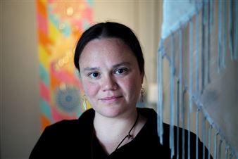 At Urbano Project, Artist Erin Genia Ties Together ‘Everything in the Universe’