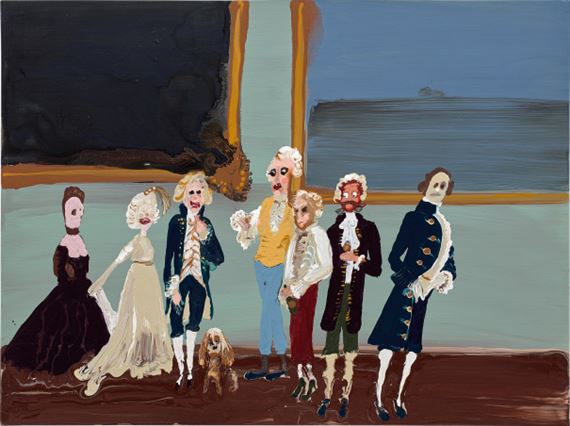 A Social Portrait by Genieve Figgis, Painted in 2014