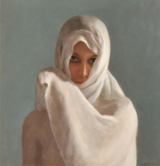 White Scarf by Harry Holland