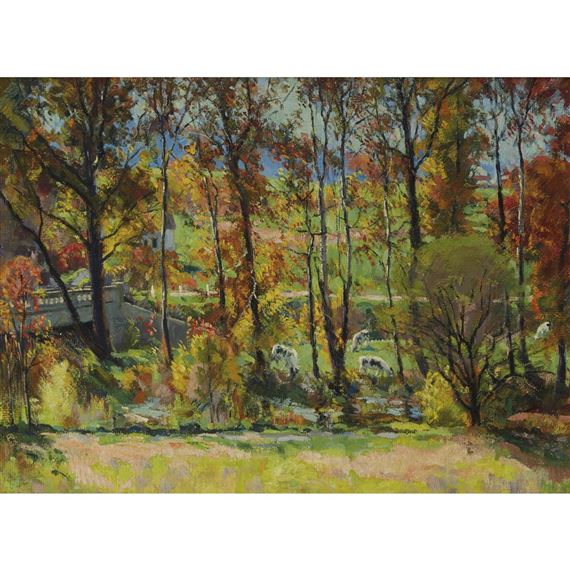 Autumn Glory by Roy Cleveland Nuse, 1957