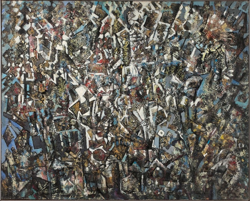 Artwork by Endre Rozsda, SANS TITRE, Made of Oil on canvas