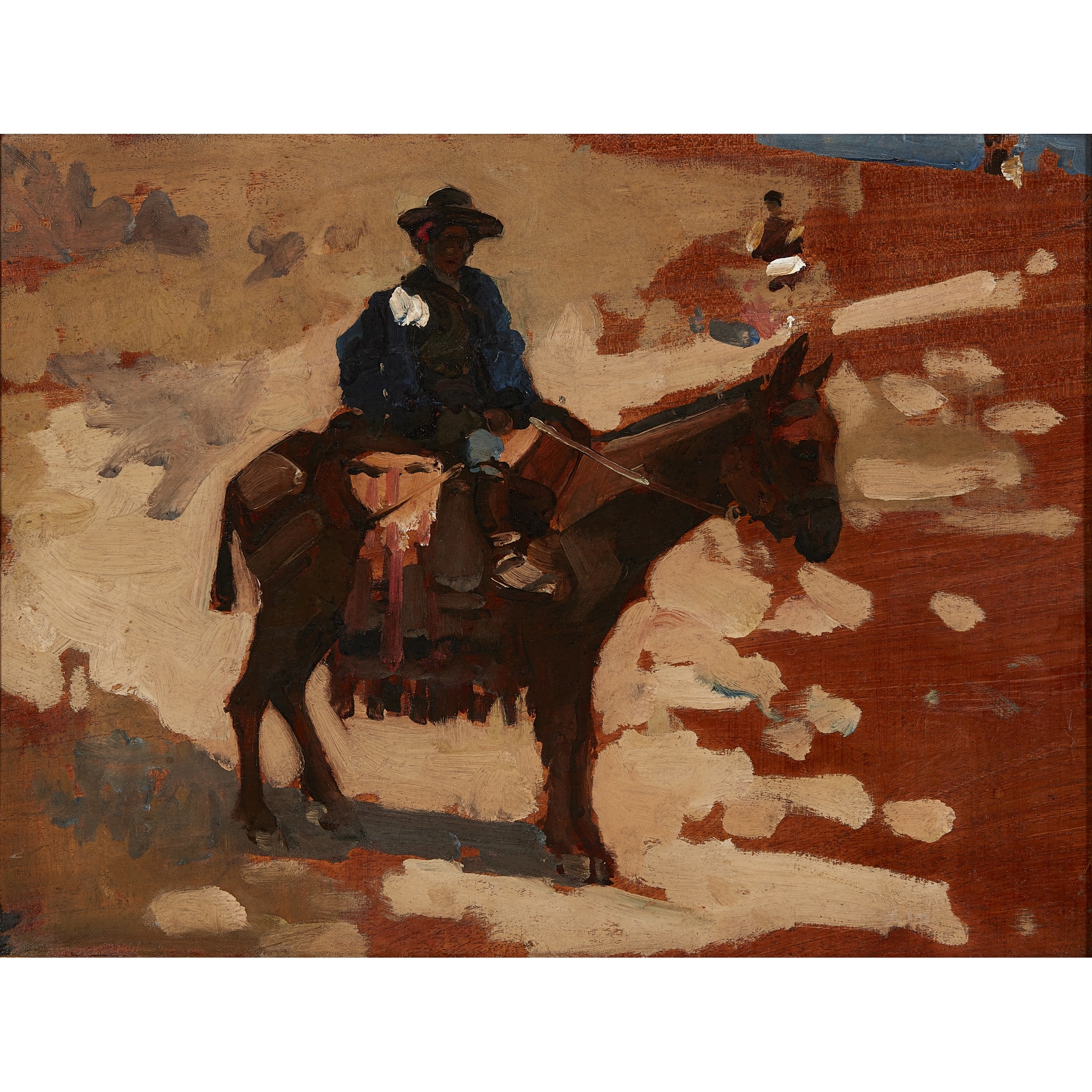 Artwork by Arthur Melville, A Boy in Spain, Made of oil on panel