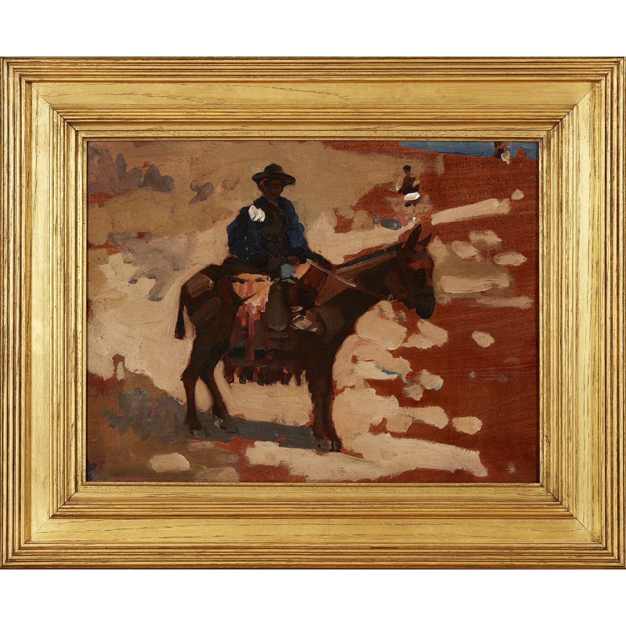 Artwork by Arthur Melville, A Boy in Spain, Made of oil on panel