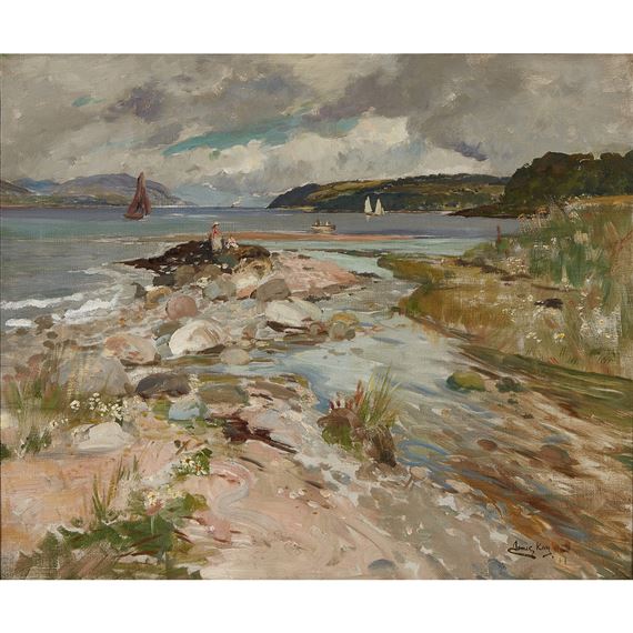 SHORE NEAR INVERKIP by James Kay
