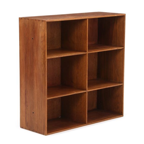 Mogens S Koch Bookcase Of Solid Oak Mutualart