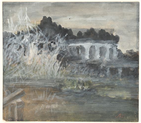 Bocklin Arnold Villa By The Sea Mutualart