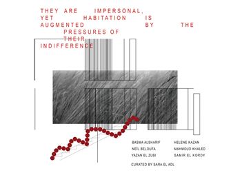They are Impersonal, yet Habitation is Augmented by the Pressures of Their Indifference - Gypsum Gallery