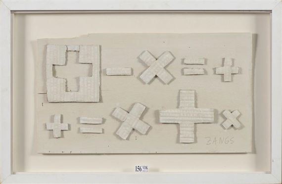 Herbert Zangs | Plus-Minus | MutualArt