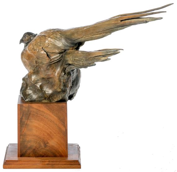 Two Pheasants by Sherry Sander, 1989