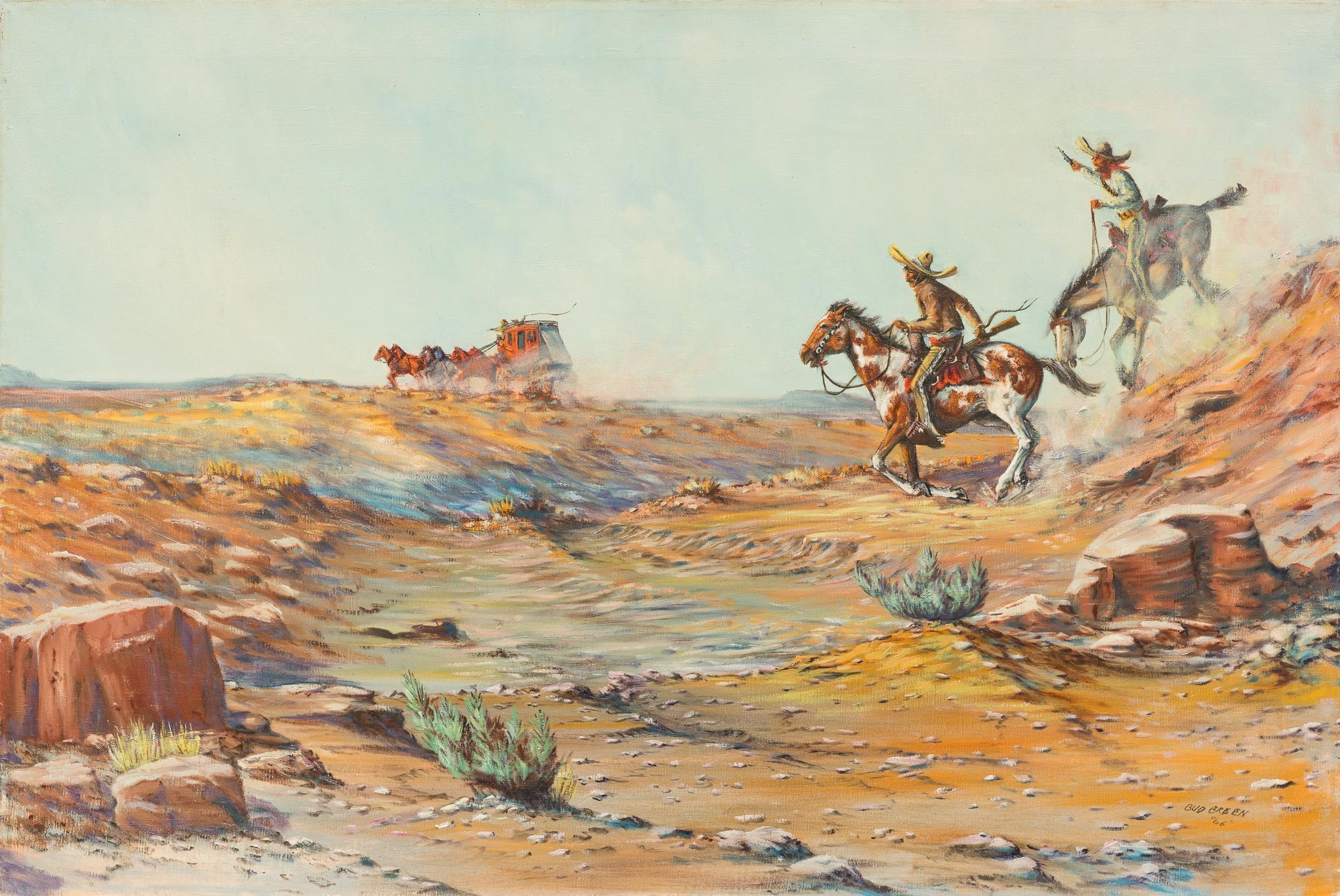 Breen Bud Border Bandits (1966) MutualArt