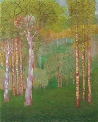 Autumn wood by Vittorio Zecchin