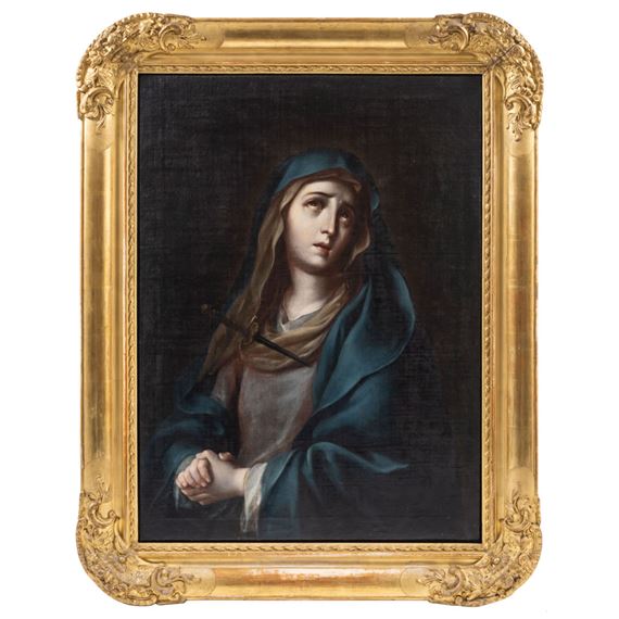 MATER DOLOROSA by Andrés López, 1782