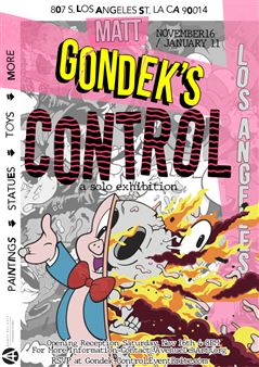 Matt Gondek: Control - Avenue des Arts, Los Angeles