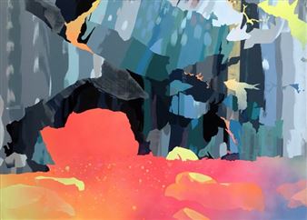 Pearl C. Hsiung: Fault Zone  - Visitor Welcome Center