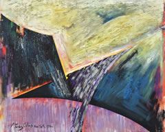 HACIA ADELANTE by Pérez Celis, 1986