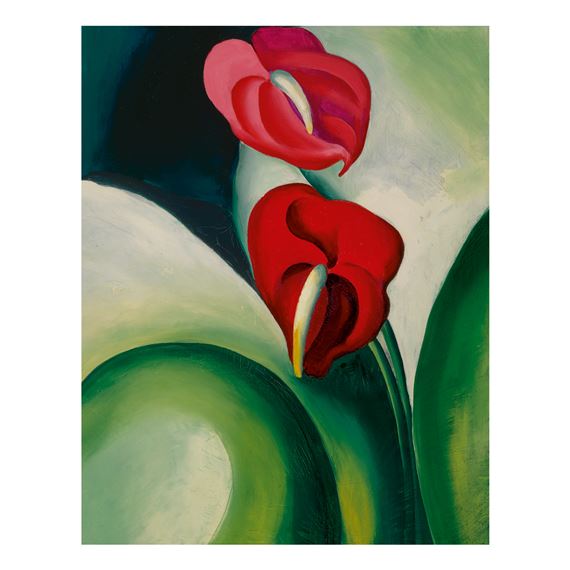 ANTHURIUM by Georgia O'Keeffe, Painted in 1923