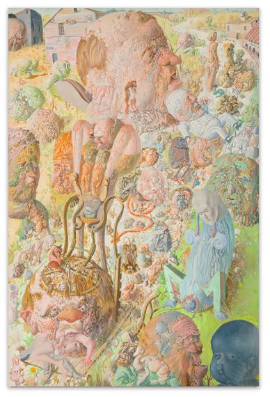 UNTITLED by Miodrag Djuric Dado, Executed in 1964