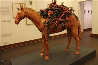 Kashmiri Artist Veer Munshi on Political Themes, Homeland and Identity
