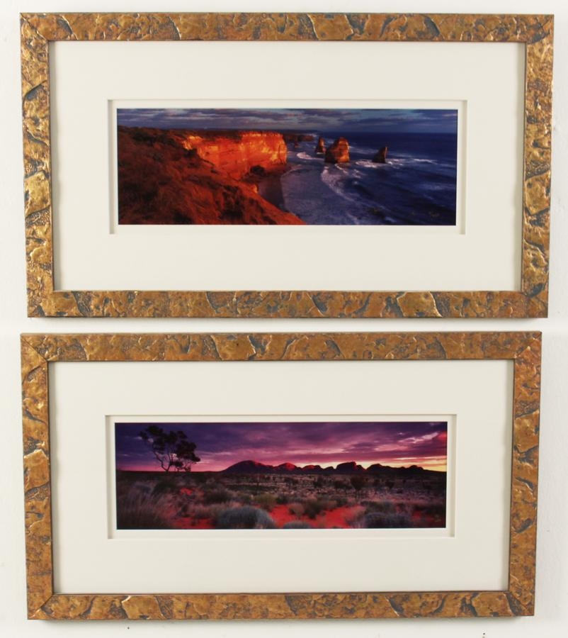 "TIMELESS TIDES";  "PAINTED SKIES" by Peter Lik