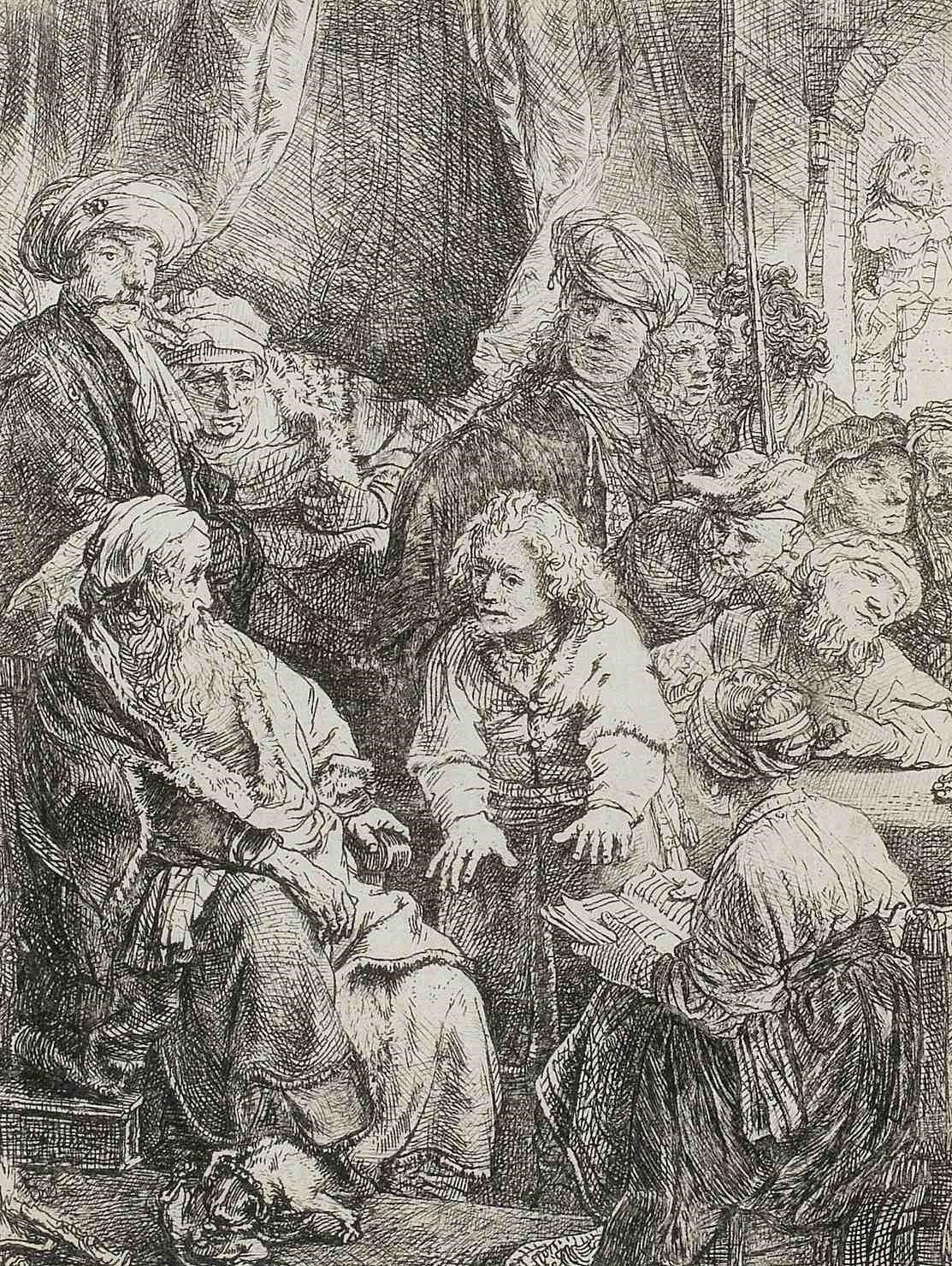 Rembrandt van Rijn Joseph telling his dreams (1638) MutualArt