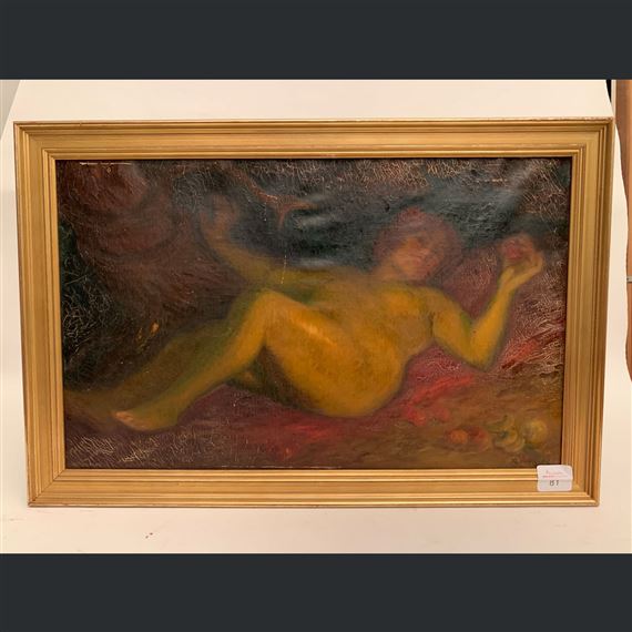 Bacchante au Repos by Félix Courché, 1913