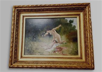 L'Amour endormi - Emile Veron