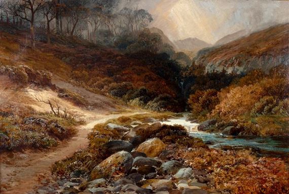 Clarence Roe | A Highland Landscape | MutualArt