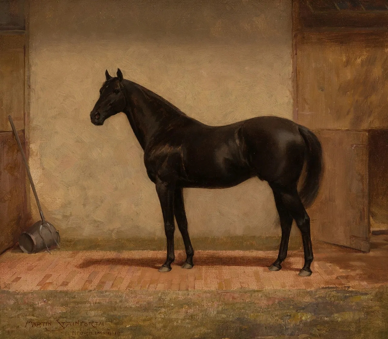 Martin Stainforth | The lion hunter (1903) | MutualArt