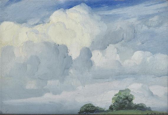 Landscape with Clouds by Arthur Grover Rider