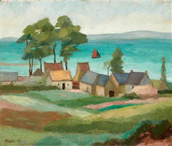 "Bucht von Douarnenez" - Max Kessler