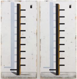 Painter Michael Simpson Renders the Cruelties of Religion Using the Strictures of Minimalism