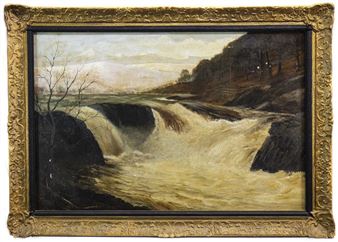 RIVER IN SPATE - A. Ewan