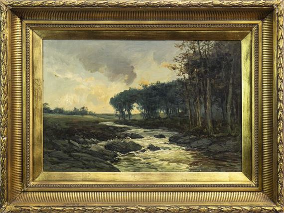 HIGHLAND RIVER SCENE by John Hamilton Glass