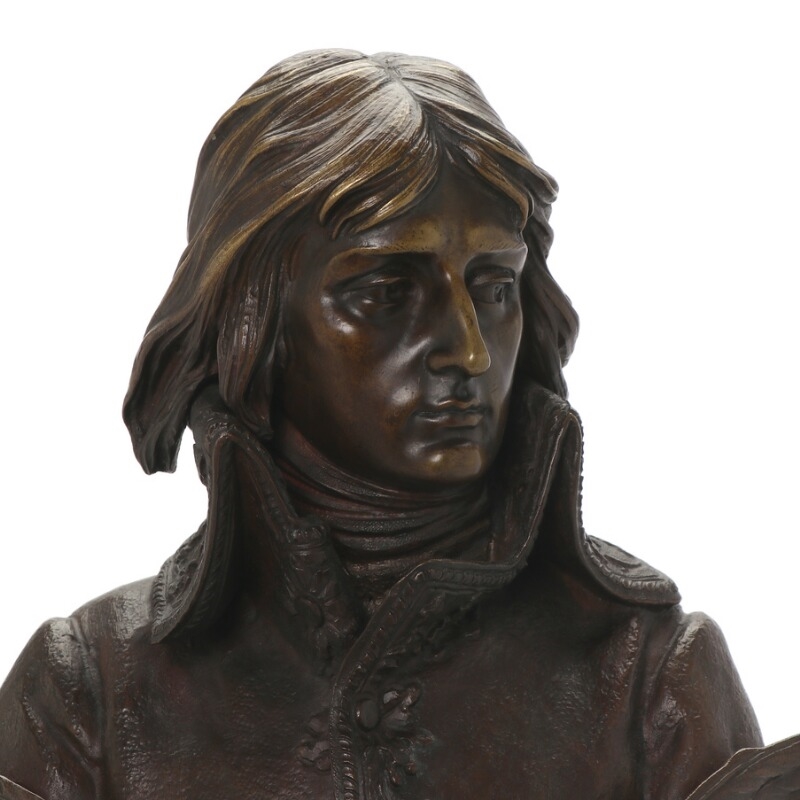 Pandiani Antonio | Bust of patinated bronze, Napoleon Bonaparte | MutualArt