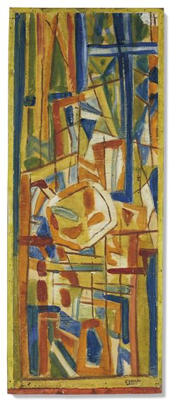 Sans titre by Roger Bissière, circa 1945, Painted circa 1945