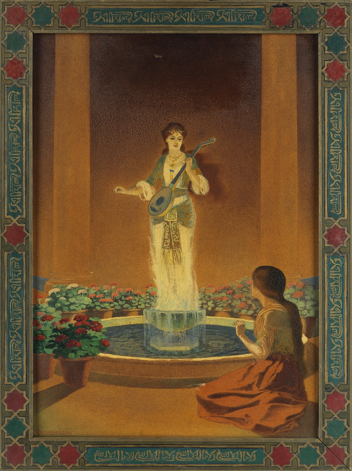 Hood It tossed about the waters till the Moorish female again