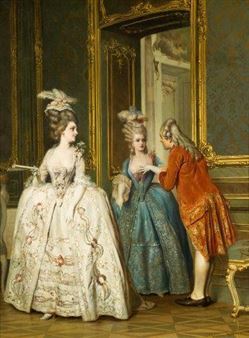 Résultat de recherche d'images pour "Marie-Antoinette par Heinrich Lossow"