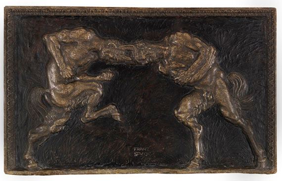 Kämpfende Faune by Franz von Stuck, Circa 1903