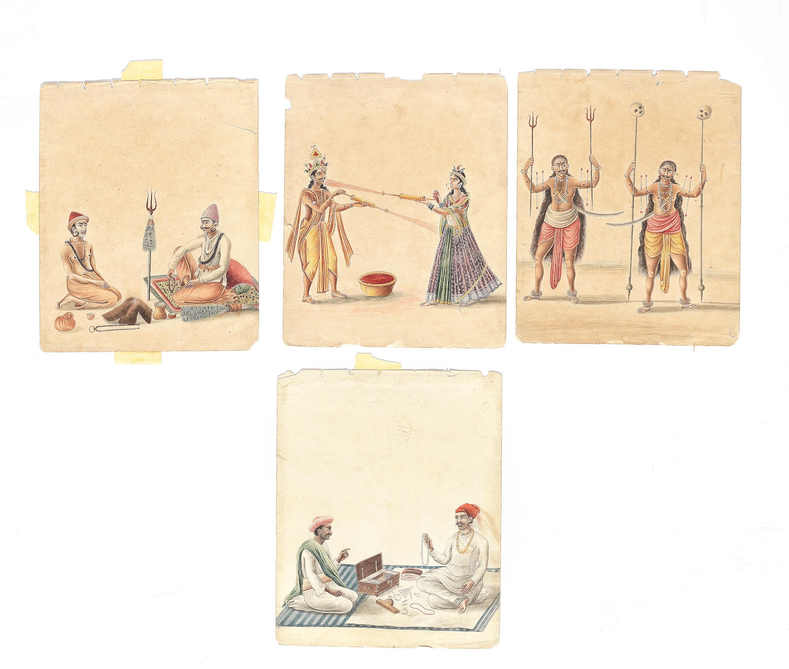 Indian School, 19th Century | A group of thirty-three watercolours ...