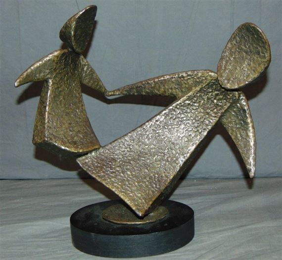 John Roper | ABSTRACT WELDED METAL SCULPTURE | MutualArt