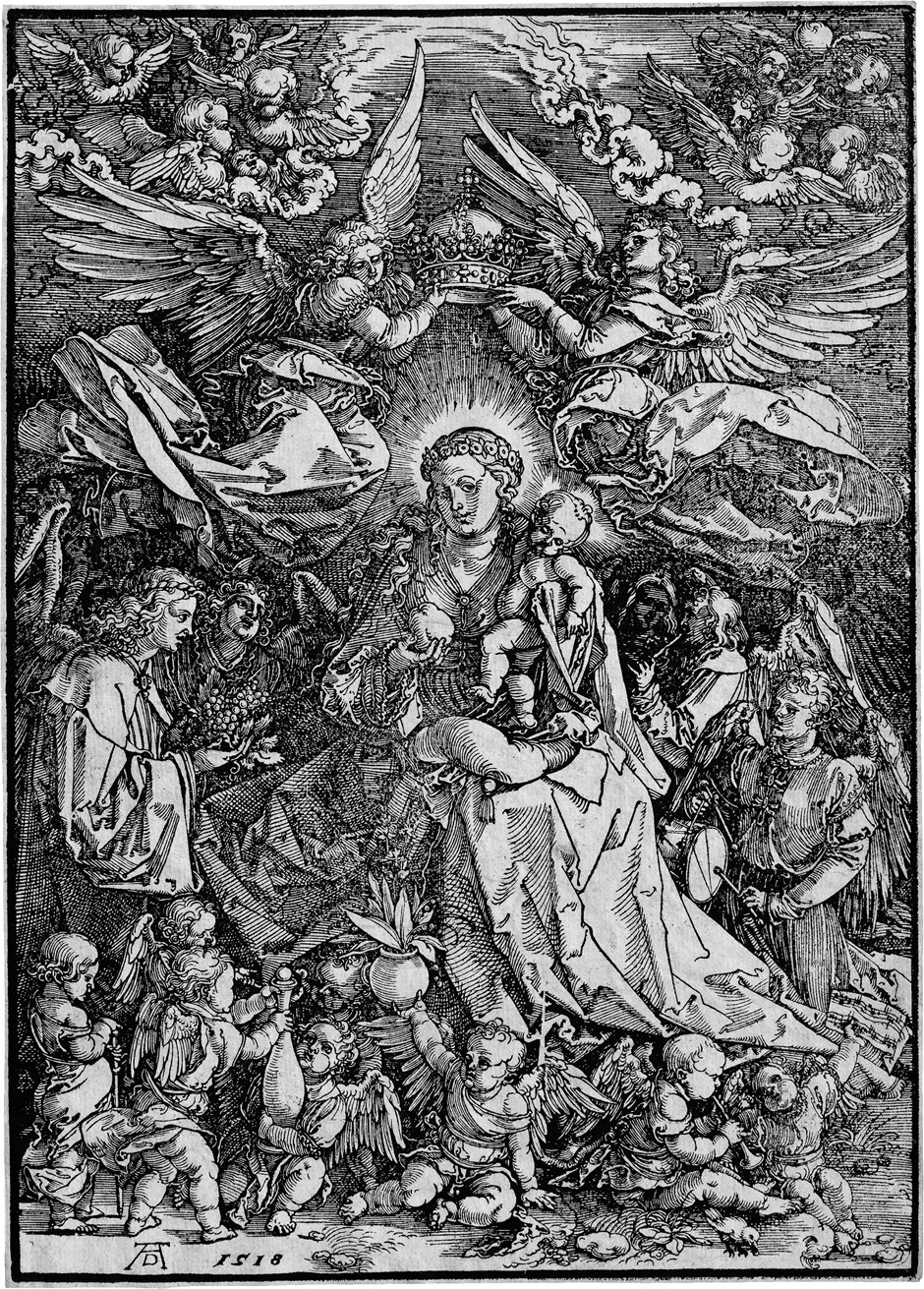 Albrecht Dürer | Maria als koningin der engelen | MutualArt